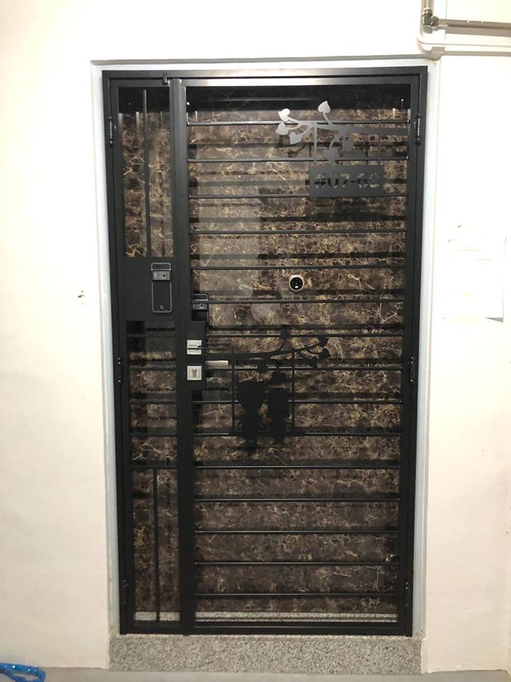 nicest-hdb-gate-with-digital-lock