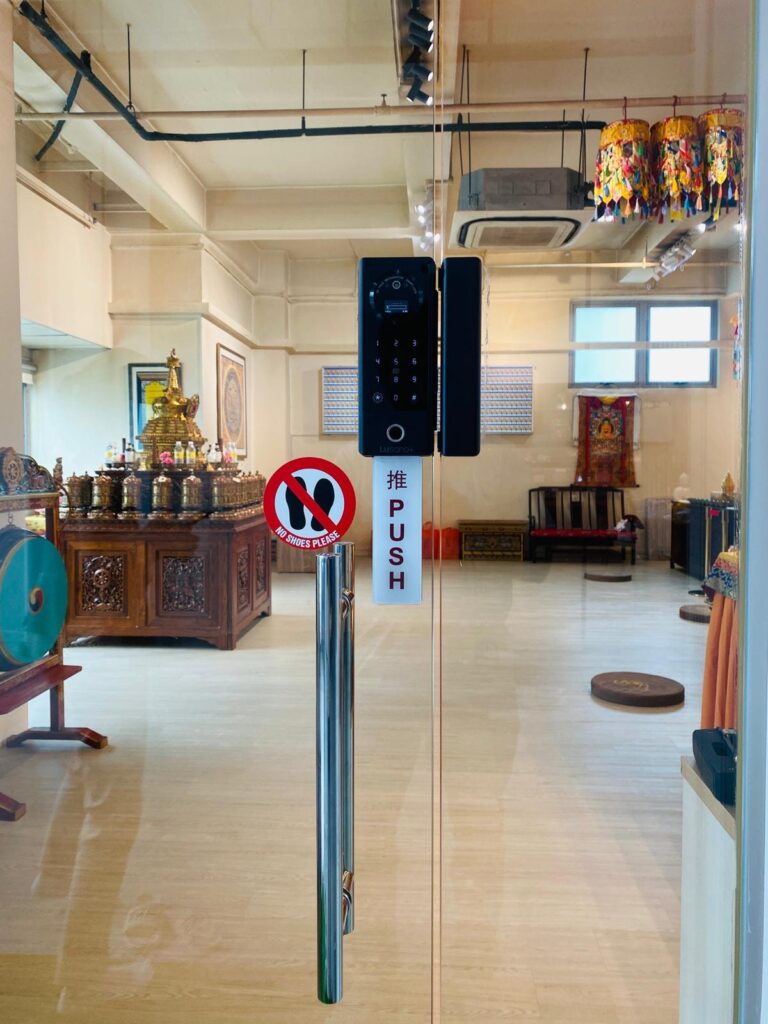 Glass Digital Lock for Glass Doors
