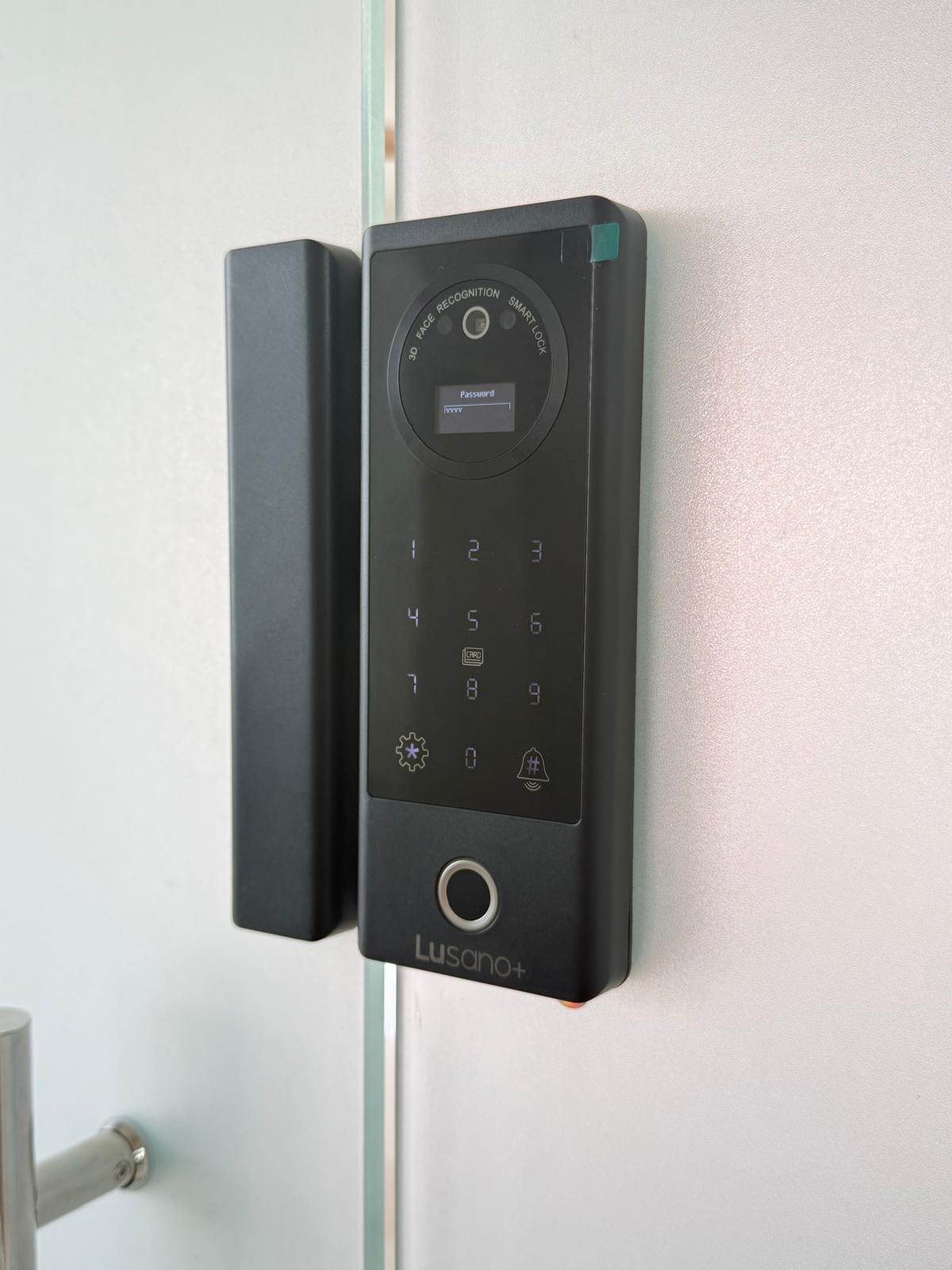 Glass Digital Lock for Glass Doors