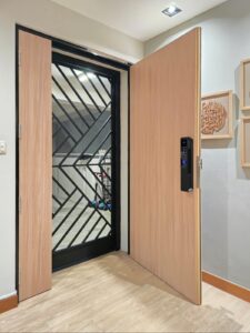MDL - Singe Leaf Laminate Main Door