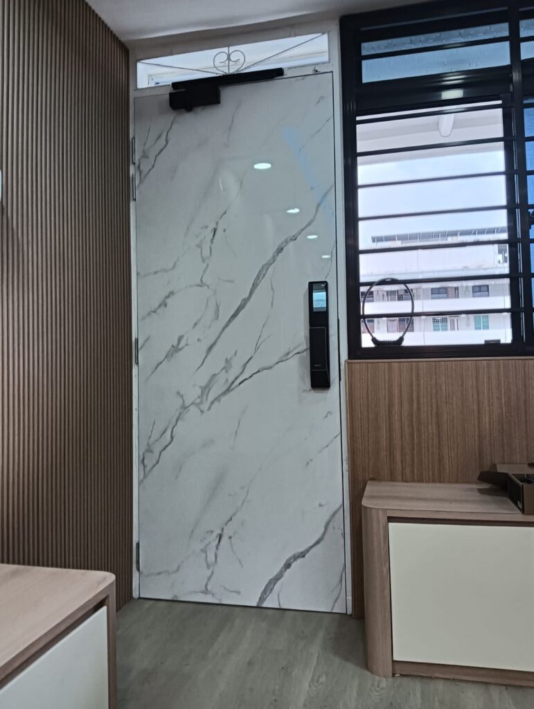 Formica Laminate HDB Main Doors