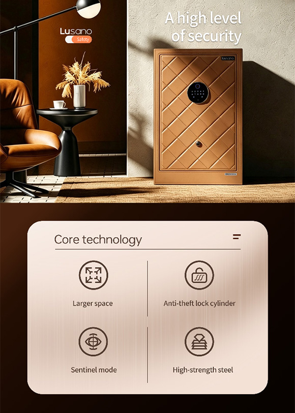 Lusano Maison Leather Safe 60