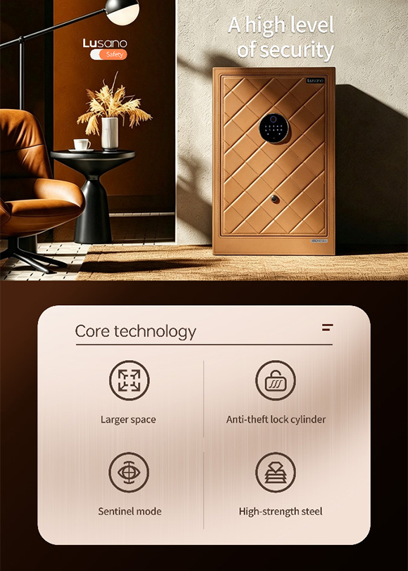 Aifeibao Leather Safe - The Maison Leather Safe 60