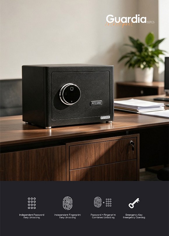 The Guardian 25 Leather Safe 12kg