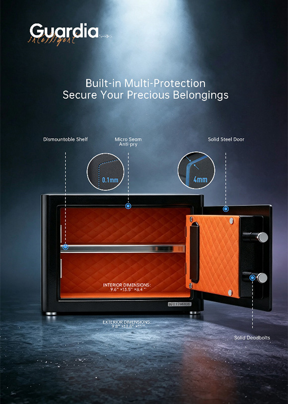 The Guardian 25 Leather Safe 12kg