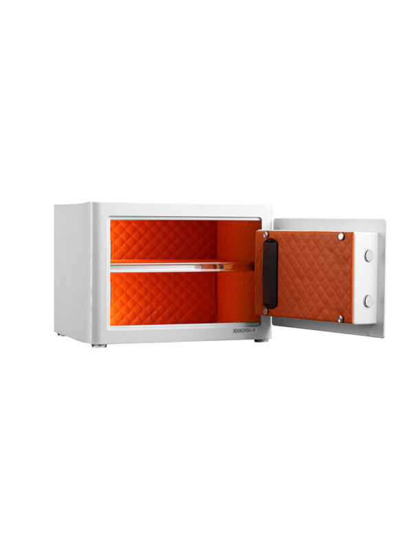 The Guardian 25 Leather Safe 12kg - White