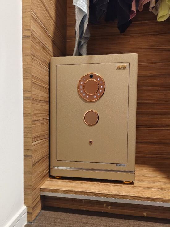 Evora Designer Leather Safe 80 - Image 6