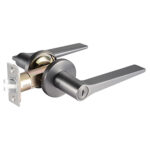 Lacasa 8321 Metallic Gun Grey Designer Bedroom Lever Lock +$50.00