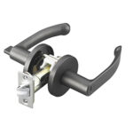 Lacasa 8341 Metallic Gun Grey Designer Bedroom Lever Lock +$50.00