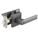 Lacasa 8371 Metallic Gun Grey Designer Bedroom Lever Lock +$50.00