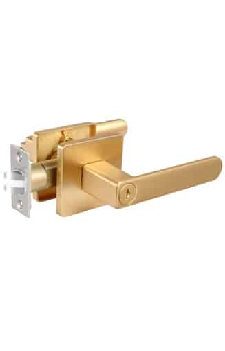 MyDigitalLock - Lacasa 8371 PVD Gold Designer Bedroom Lever Lock