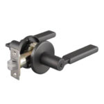Lacasa 8391 Metallic Gun Grey Designer Bedroom Lever Lock +$50.00