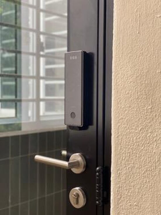 My DigitalLock - Installed onto Glass Gate