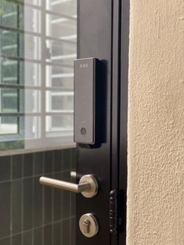 My DigitalLock - Installed onto Glass Gate