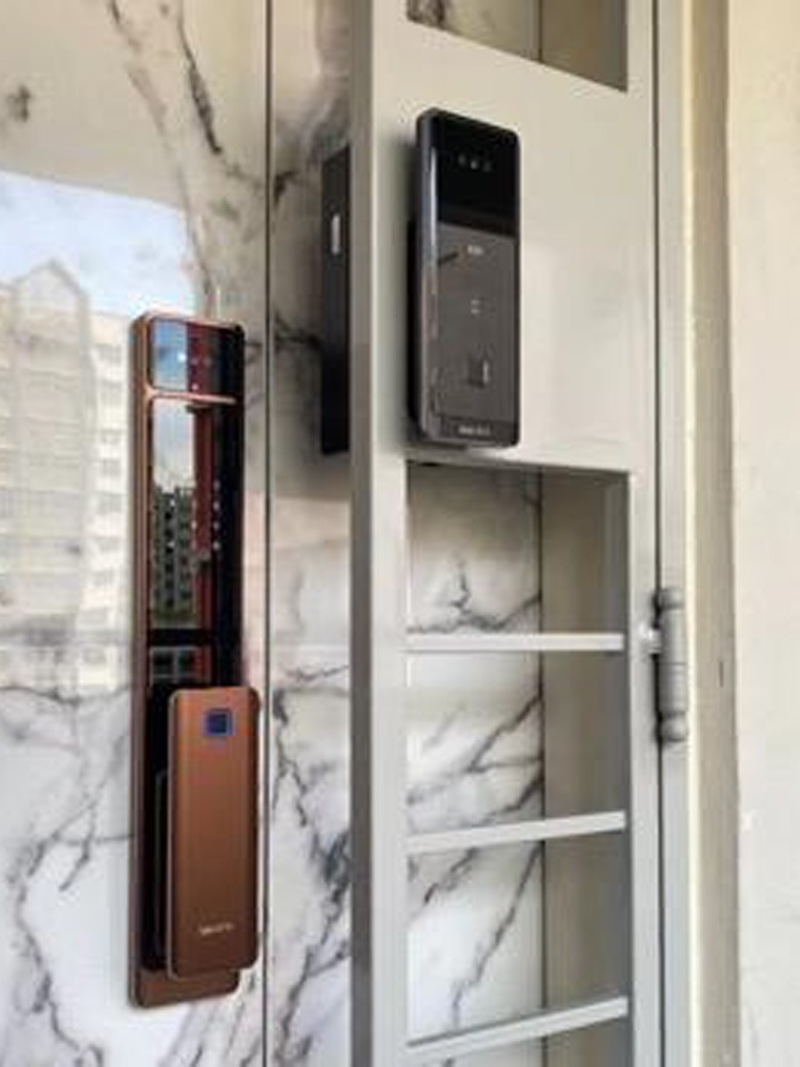 MyDigitalLock - Lusano Ultra Slim Gate Digital Lock - Singature Model-Installation
