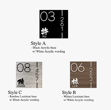 MyDigitalLock - Unit Number Page