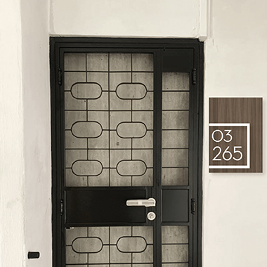 MyDigitalLock - Unit Number Page