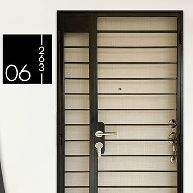 MyDigitalLock - Unit Number Page