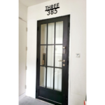 Designer HDB Glass Gate 3×7 Feet - Gallery