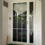 Designer HDB Glass Gate 4×7 Feet
