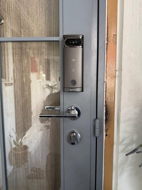 Designer HDB Glass Gate 4×7 Feet