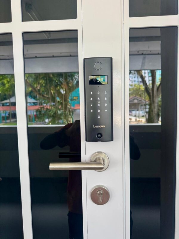 Designer HDB Glass Gate 4×7 Feet
