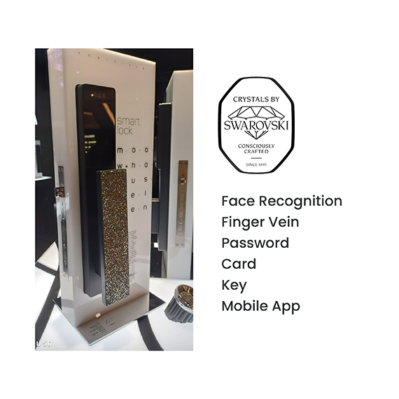 Moorgen T5 Full Swarovski Crystal Digital Lock (Limited Edition) Moorgen T5 Full Swarovski Crystal Digital Lock (Limited Edition)