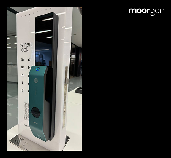 Moorgen T9 Gun Metal Tiffany Blue with Blue Crystal (Limited Edition)