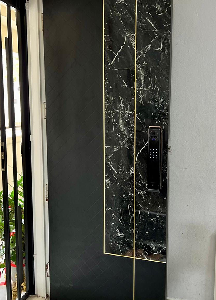 MyDigitalLock - Marble-Laminate-Door