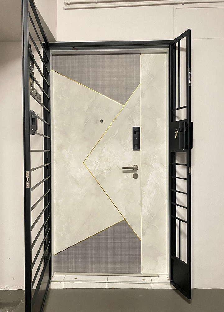 MyDigitalLock - Marble-Laminate-Door
