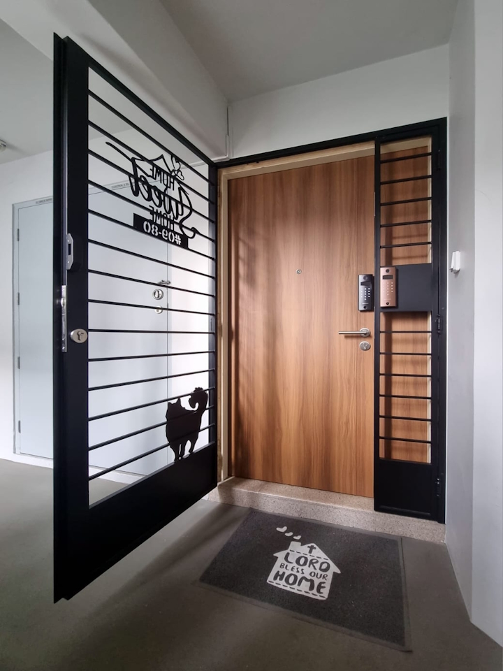 MyDigitalLock - Marble-Laminate-Door