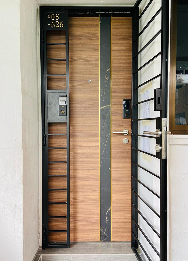 MyDigitalLock - Wood-Grain-Laminate
