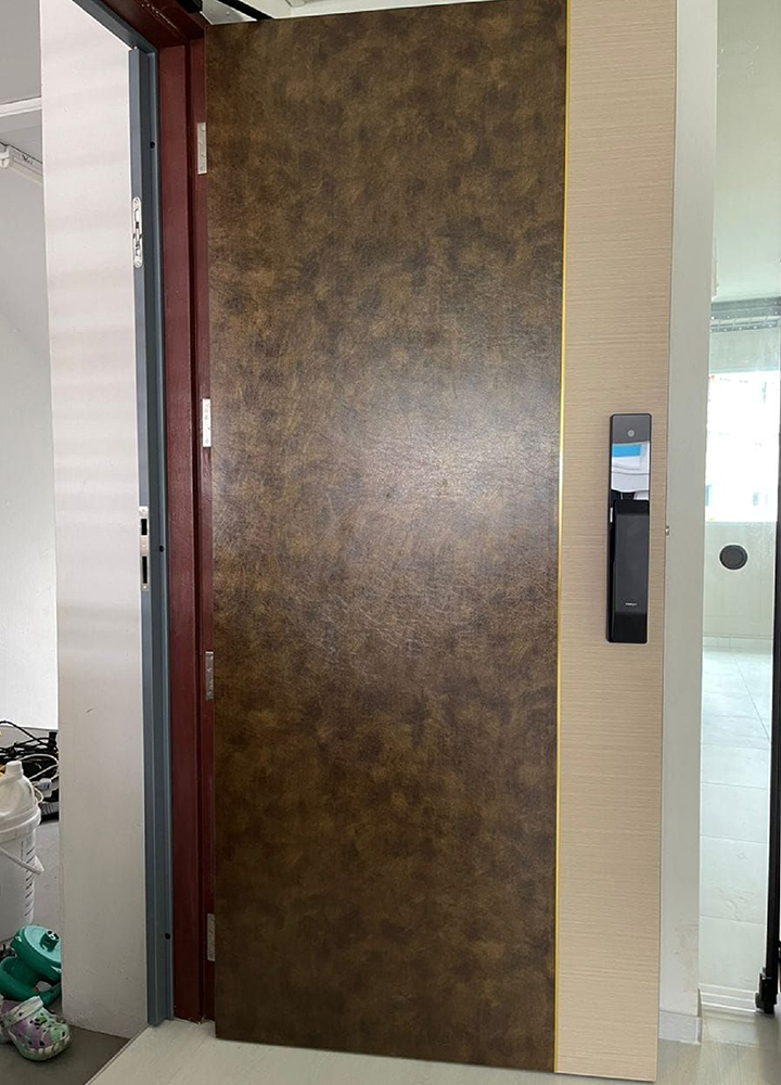 MyDigitalLock - Wood-Grain-Laminate
