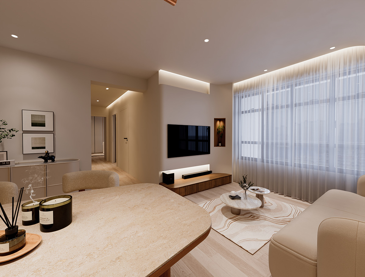 2026 Interior Design Trend Minimalist One-Tone Style