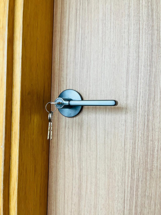 MyDigitalLock - Lusano Japanese Bedroom Lever with Silent Ledge