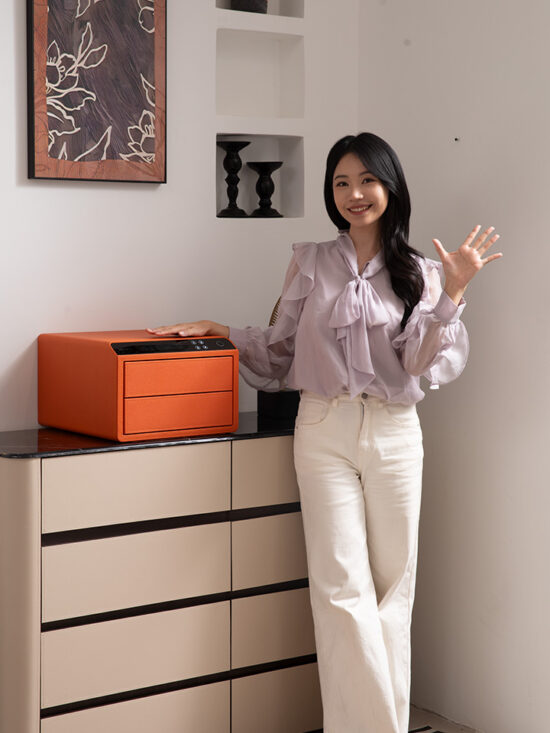 My Digital Lock - Leather Drawer Safe 3 Series