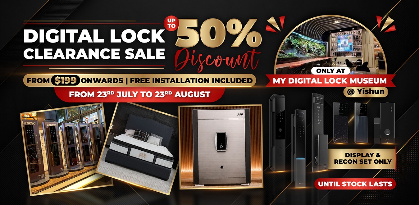 Mydigitallock - Digital Lock Clearance Sale Banner