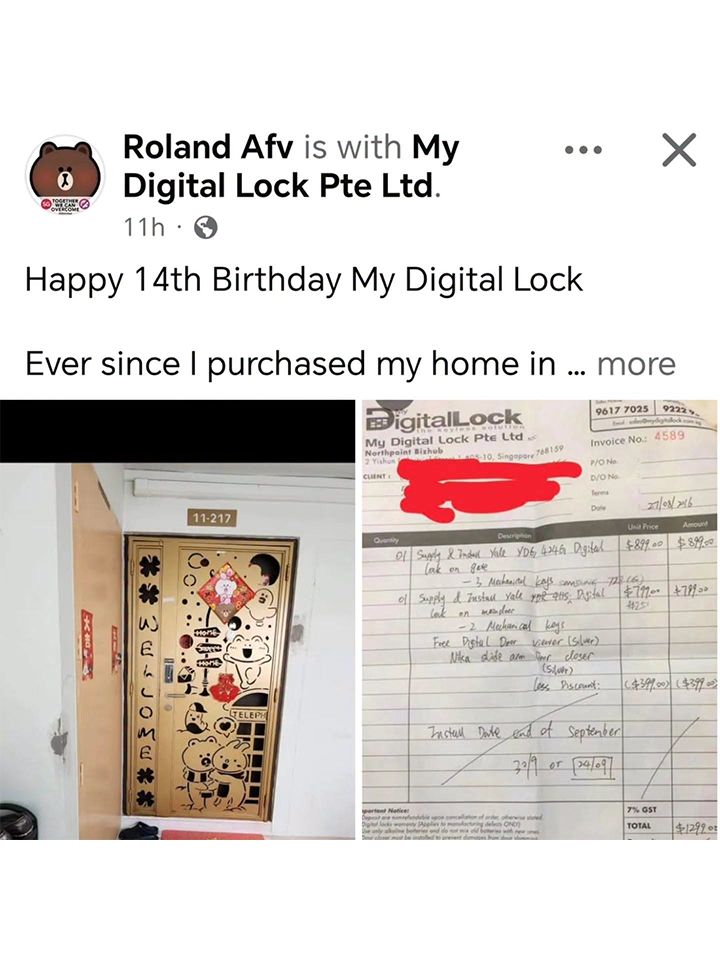 MyDigitalLock - Original invoices