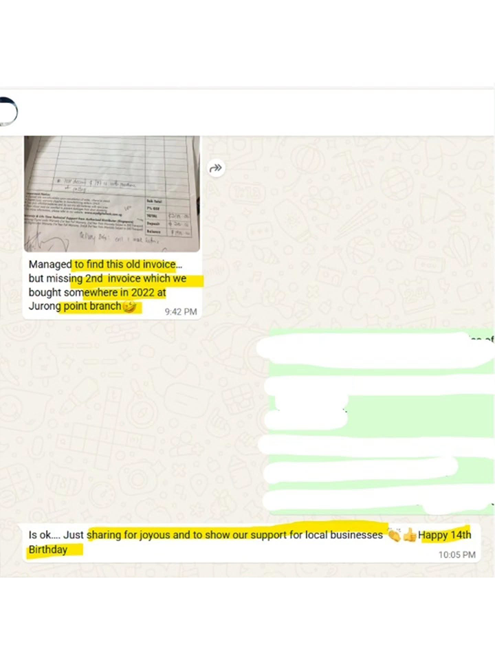 MyDigitalLock - Original invoices