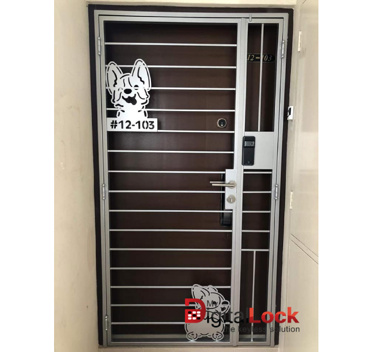 My Digital Lock - Kato 3D Simplify Gate 4×7