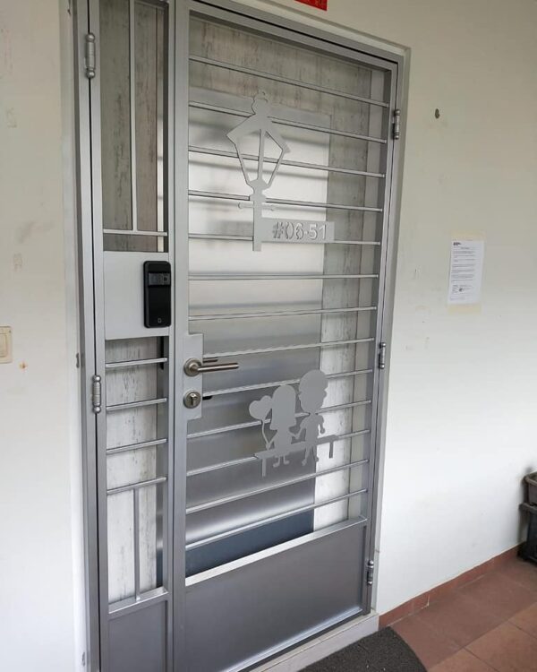 My Digital Lock - Kato 3D Simplify Gate 4×7