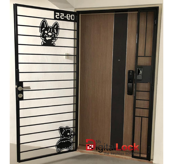 My Digital Lock - Kato 3D Simplify Gate 4×7