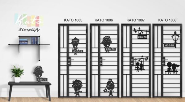 My Digital Lock - Kato 3D Simplify Gate 4×7