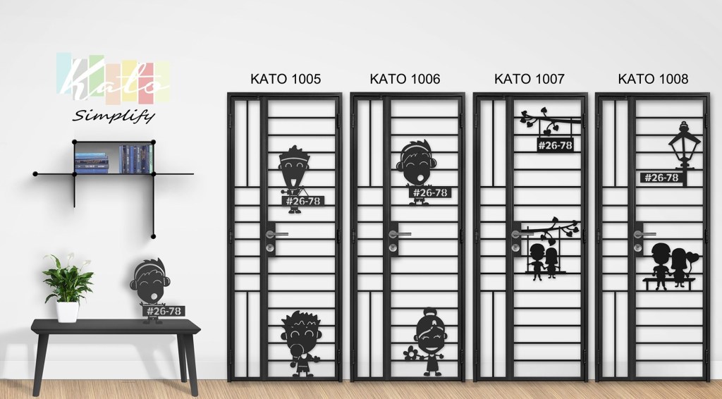 My Digital Lock - Kato 3D Simplify Gate 4×7