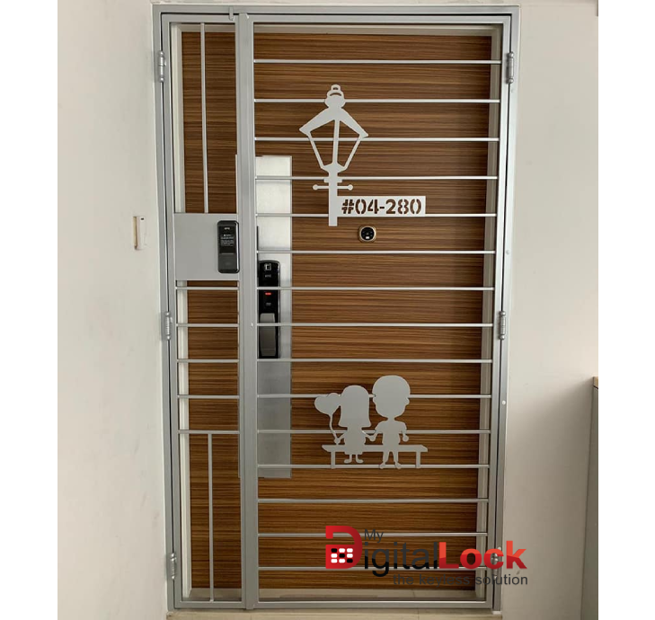 My Digital Lock - Kato 3D Simplify Gate 4×7