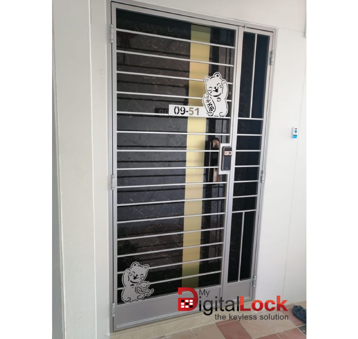 My Digital Lock - Kato 3D Simplify Gate 4×7