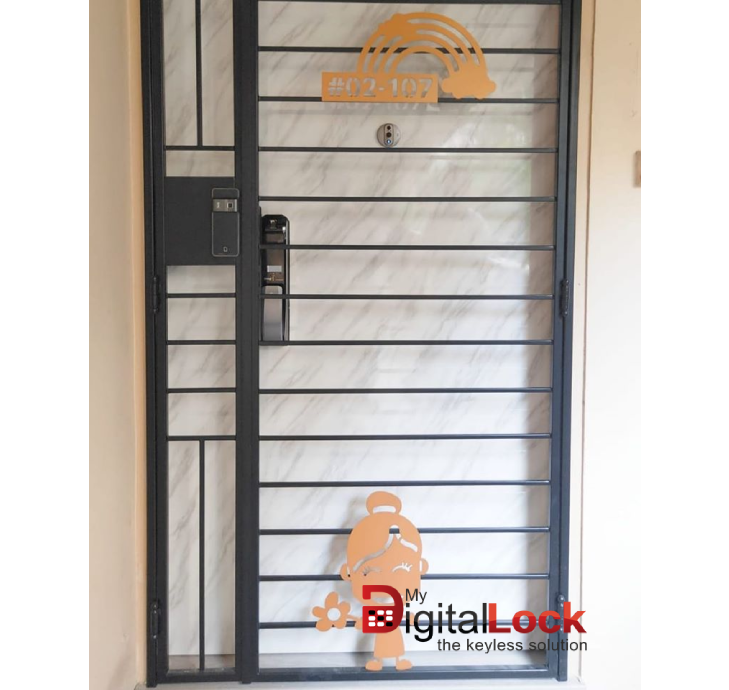My Digital Lock - Kato 3D Simplify Gate 4×7