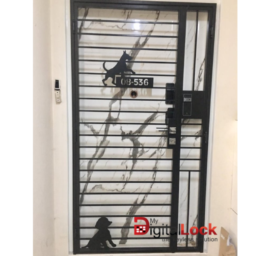 My Digital Lock - Kato 3D Simplify Gate 4×7