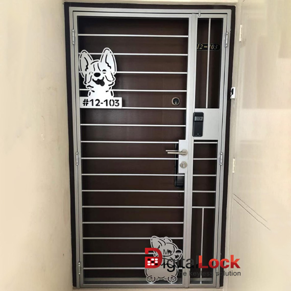 My Digital Lock - Kato 3D Simplify Gate 4×7 My Digital Lock - Kato 3D Simplify Gate 4×7