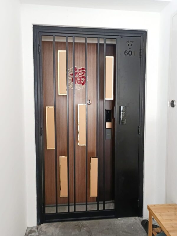 MyDigitalLock - Kato-2K-Gold-Leather-Gate